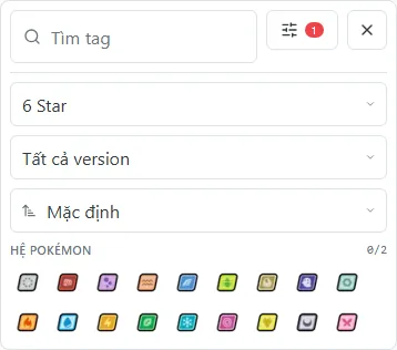 The catalog filter panel opened on mobile